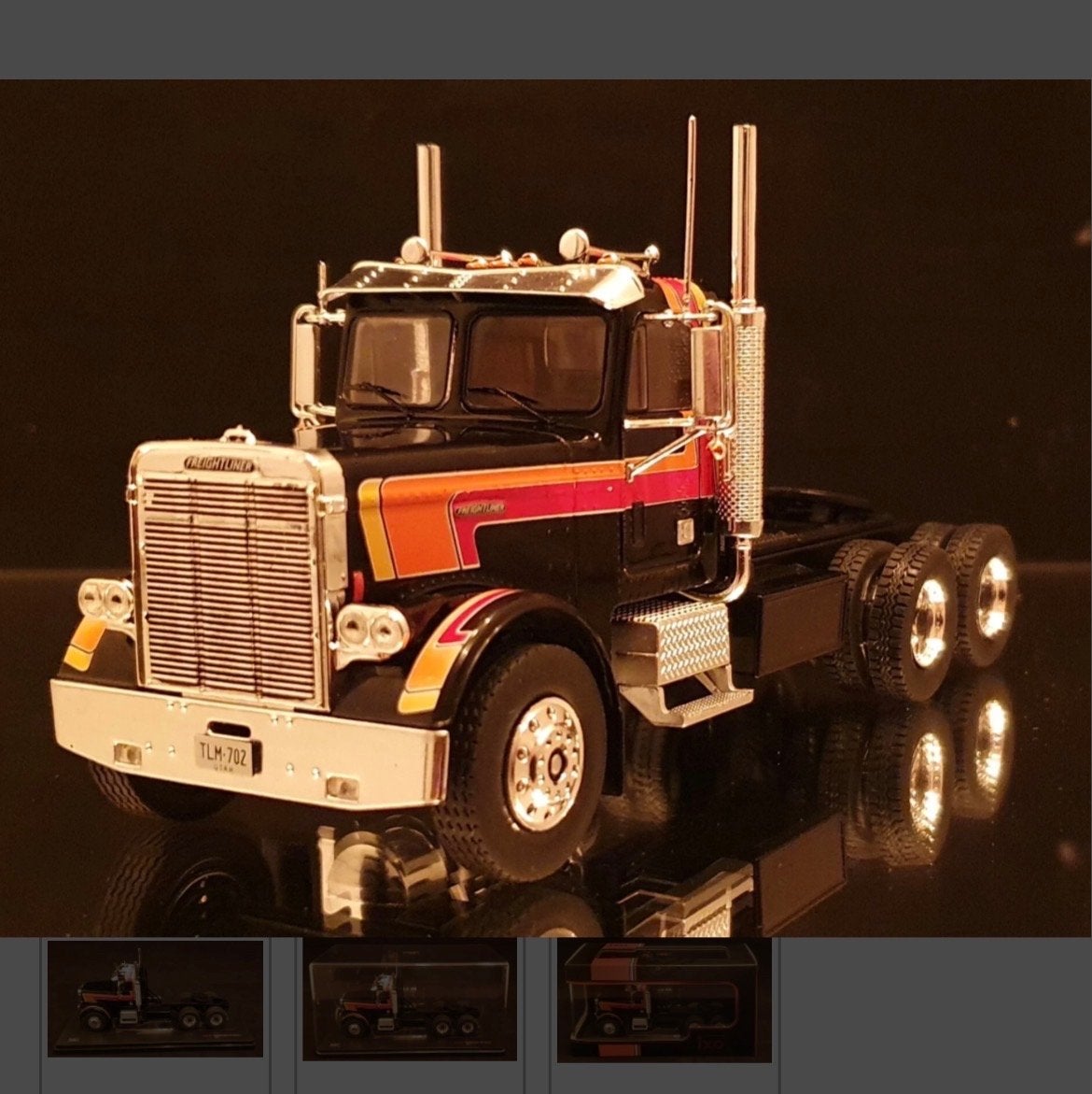 Freightliner FLC 120 64T 1977 IXO 1:43 modelvrachtwagen, Hobby en Vrije tijd, Ophalen of Verzenden, Nieuw, Bus of Vrachtwagen