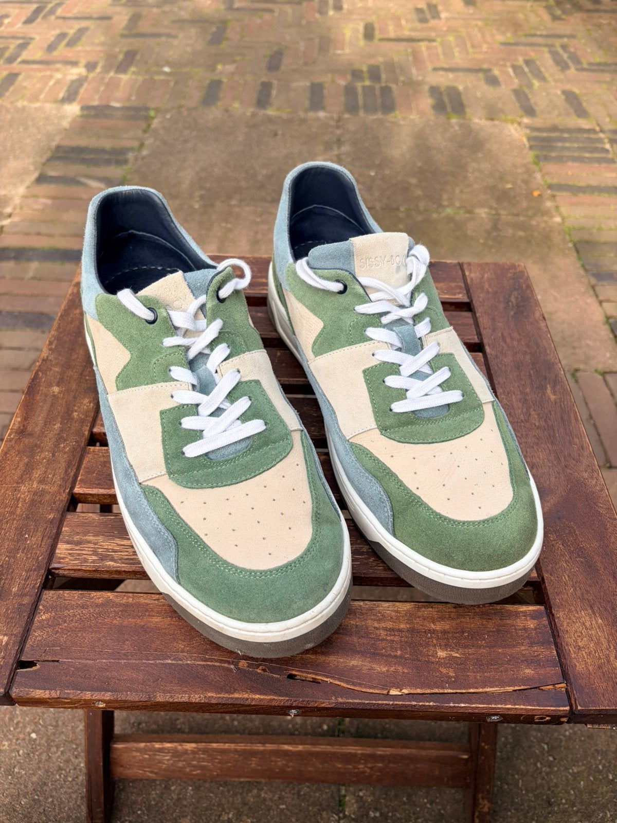 Sneakers Sissy Boy maat 45 suede leer, Ophalen, Zo goed als nieuw