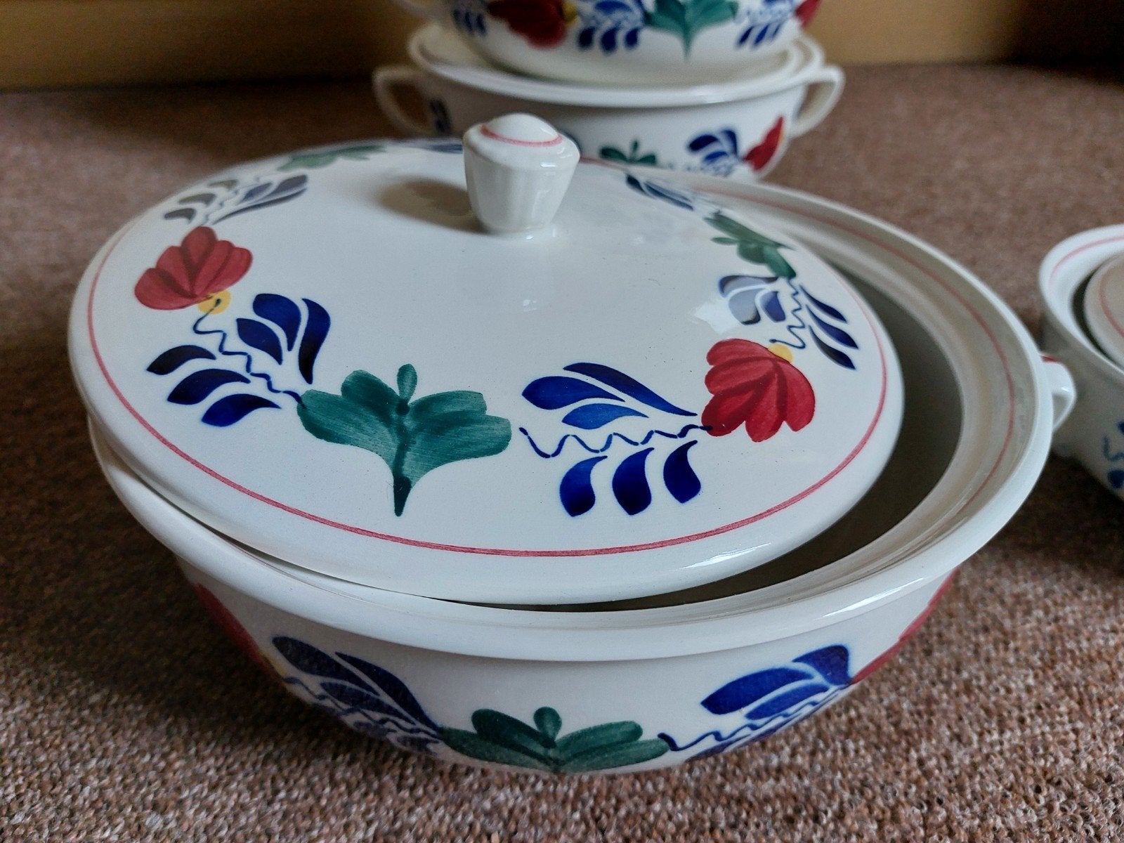 Boerenbont dekschalen. Nieuw., Ophalen, Landelijk/Boerenbont, Nieuw, Schaal of Schalen