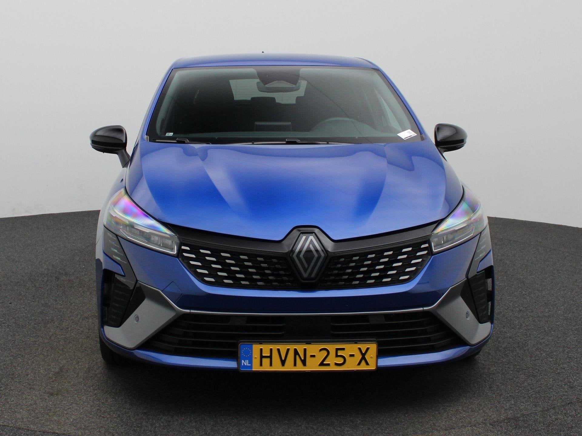 Renault Clio 1.6 E-Tech Full Hybrid 145 esprit Alpine | Adap, Gebruikt, Euro 6, Blauw, Leder en Stof