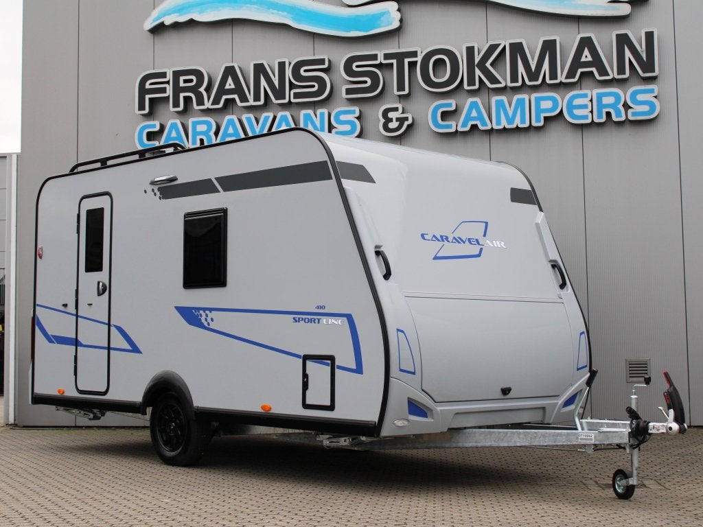 Caravelair Sport Line 410 Frans bed - NIEUW 2026 -, Caravans en Kamperen, Bedrijf, Treinzit, Overige typen, 4 tot 5 meter