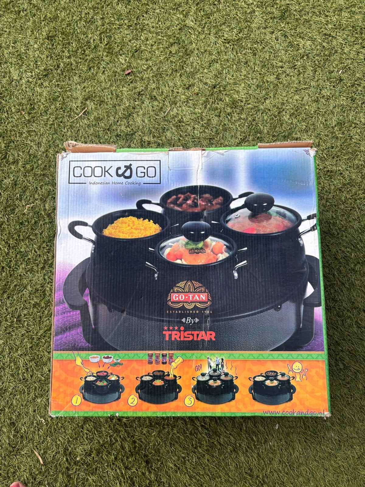 Tristar BP-2981 Wok set 4 personen, Witgoed en Apparatuur, Gourmetstellen, Ophalen of Verzenden, Nieuw, 4 t/m 7 personen