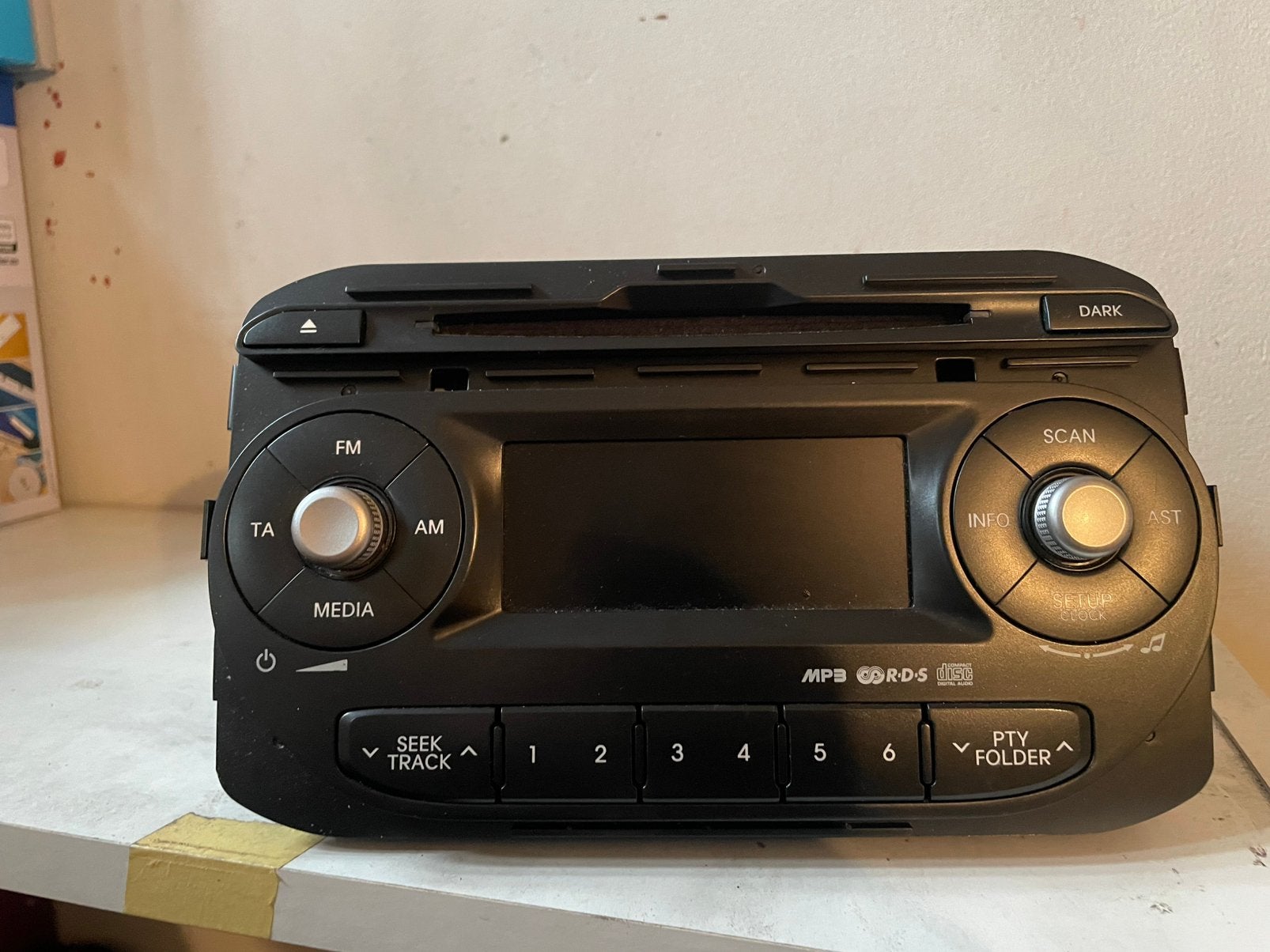 Kia picanto auto radio 2010 tm 2017, Ophalen of Verzenden, Zo goed als nieuw