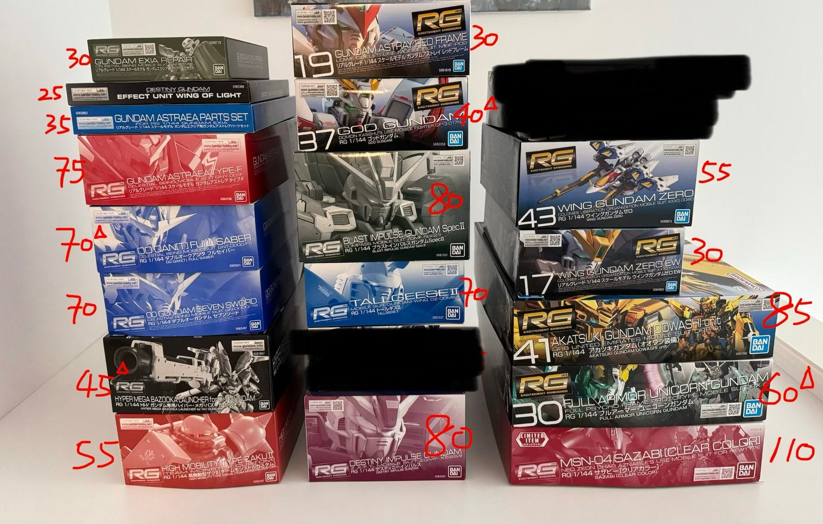 Bandai RG series 1/144 gundam gunpla kit, Hobby en Vrije tijd, Modelbouw | Figuren en Diorama's, Ophalen of Verzenden, Nieuw, 1:50 of kleiner