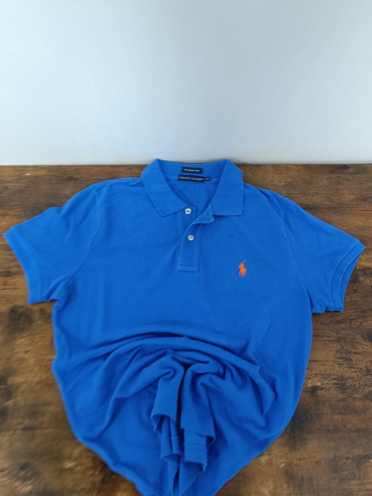 Ralph Lauren The Skinny Polo - Blauw (Maat L/G), Blauw, Maat 42/44 (L), Ophalen of Verzenden, Korte mouw