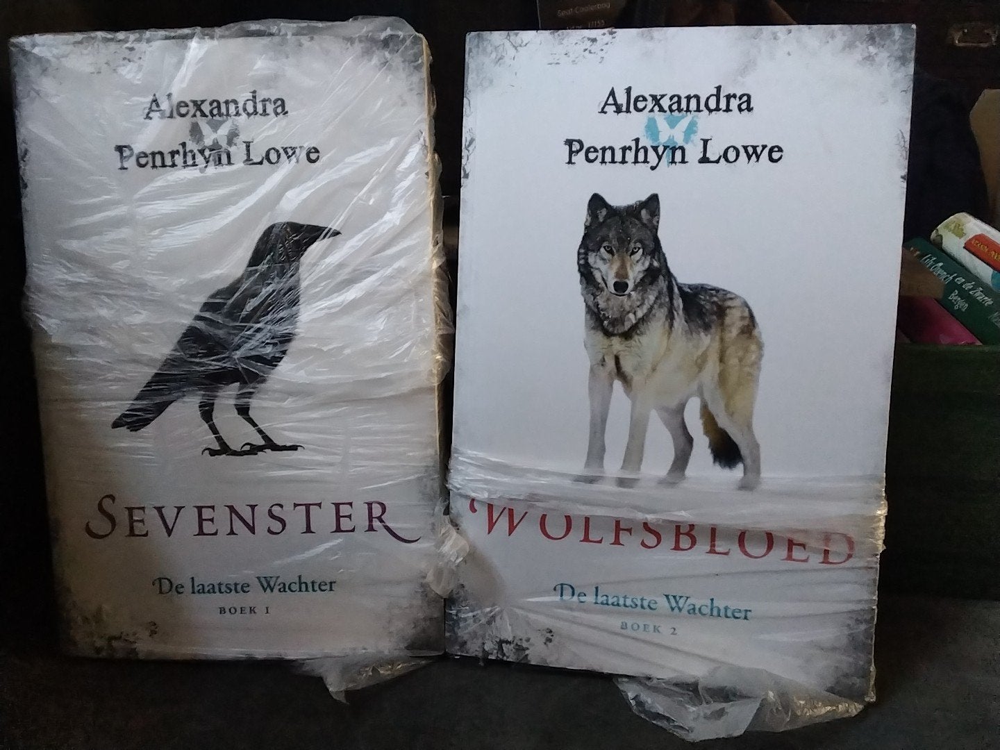 Sevenster & Wolfsbloed - De laatste Wachter Boek 1 & 2, Ophalen of Verzenden, Zo goed als nieuw