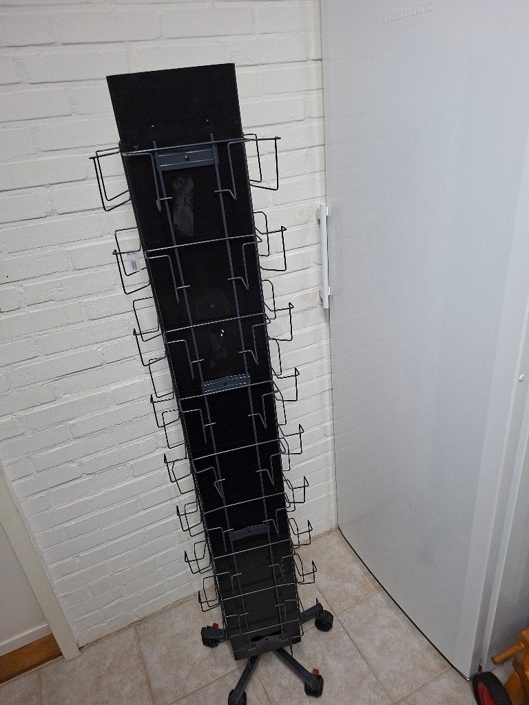 kaartenmolen kaartenrek, Ophalen