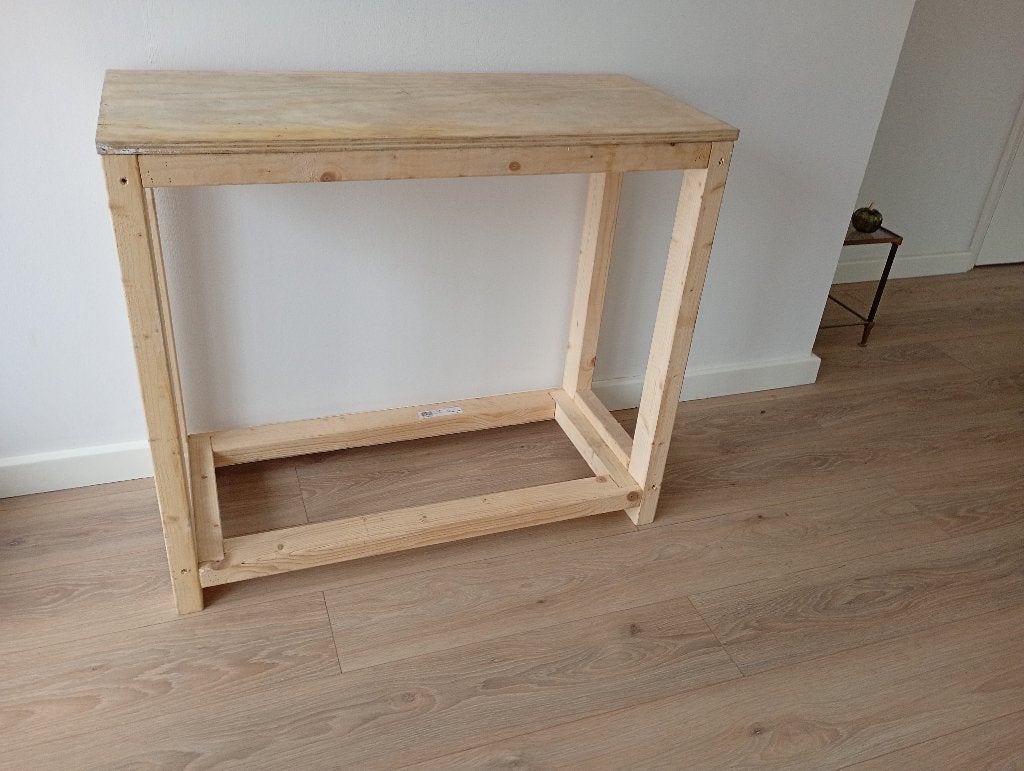 Werkbank paktafel, Ophalen of Verzenden, Zo goed als nieuw