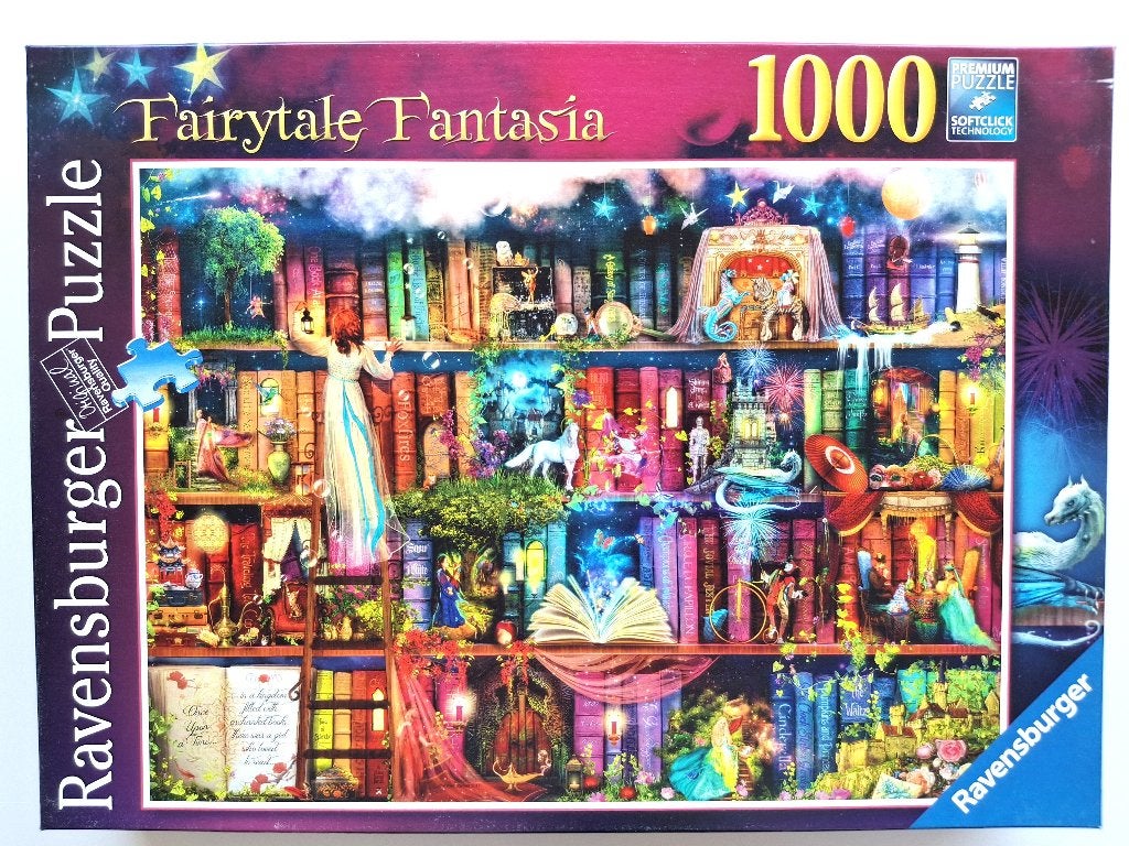 Fairytale Fantasia!, Ophalen of Verzenden, 500 t/m 1500 stukjes, Zo goed als nieuw, Legpuzzel