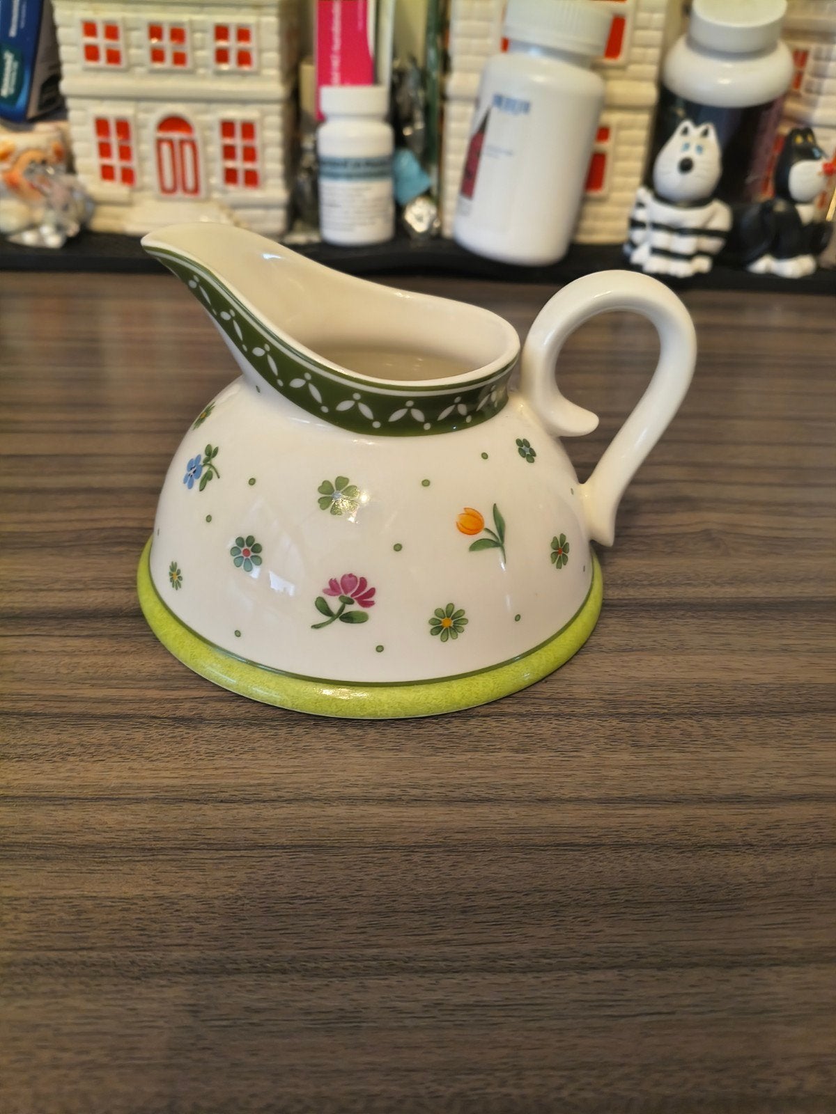 Villeroy & Boch Farmers Spring Melkkan/Sauskom - Zeldzaam, Huis en Inrichting, Ophalen of Verzenden, Zo goed als nieuw, Villeroy & Boch