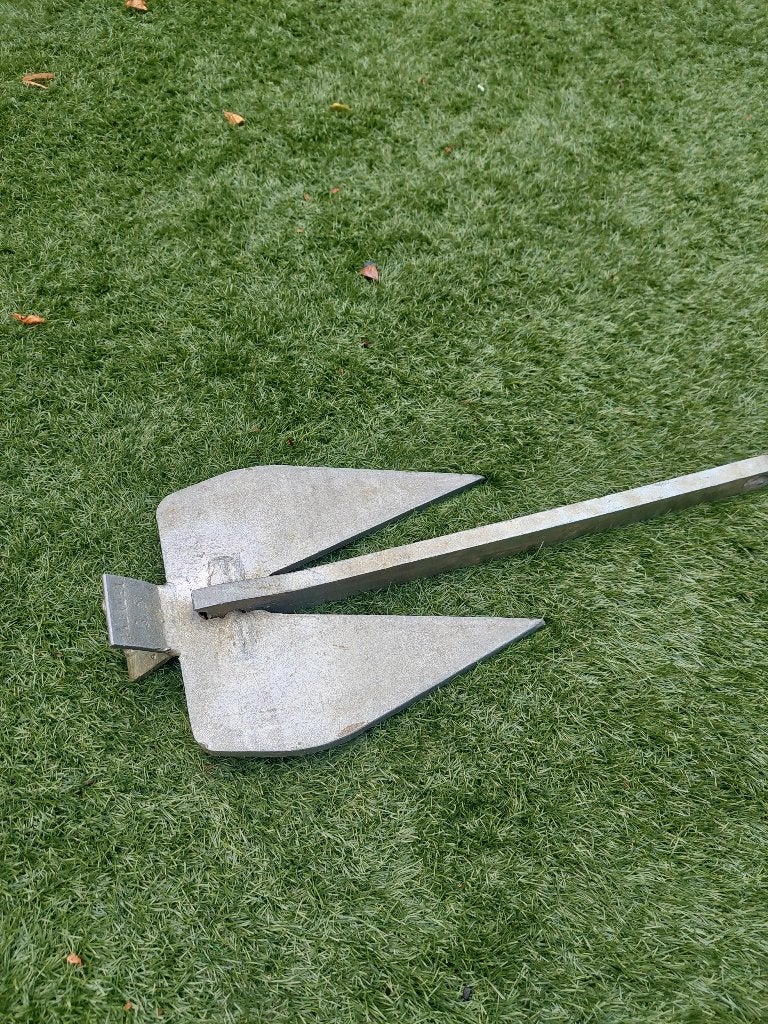 Danforth anker 3.5 kg - Talamex, Watersport en Boten, Ophalen, Gebruikt, Overige typen