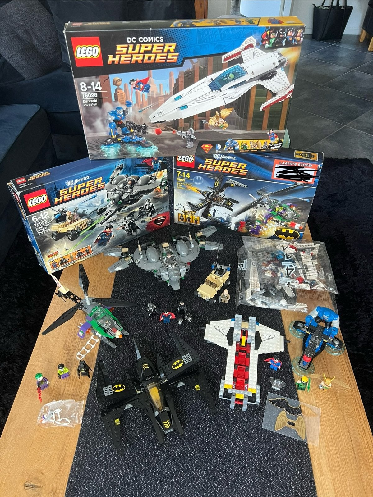 LEGO DC SUPERHEROES - 76026, 76003 & 6863, Ophalen, Zo goed als nieuw