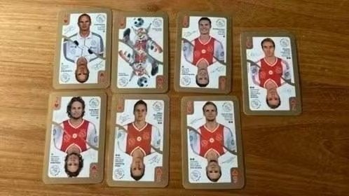 7 Verzamelkaarten ( plus) AJAX, Ophalen of Verzenden, Zo goed als nieuw