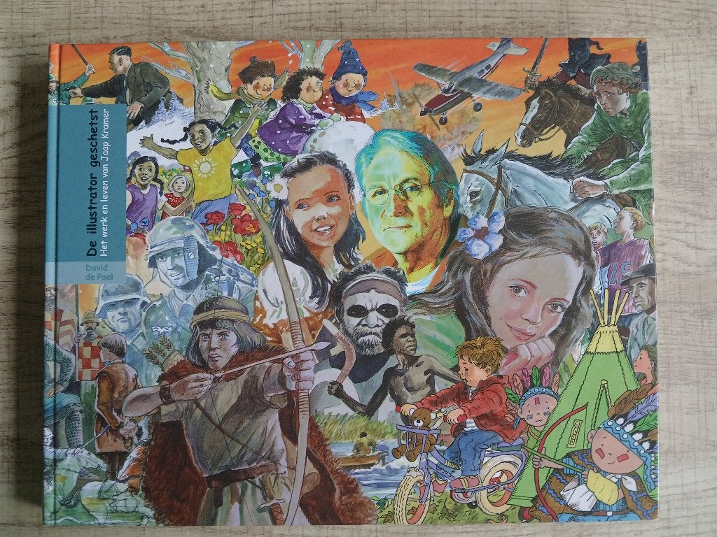 De illustrator geschetst : Het werk en leven van Jaap Kramer, Verzenden, David de Poel, Zo goed als nieuw, Schilder- en Tekenkunst