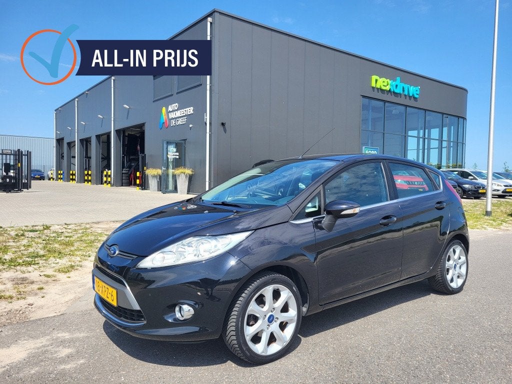 Ford Fiesta 1.25i 82 pk Titanium Cruise-control - PDC - 2e e, Auto's, Ford, Bedrijf, Te koop, Fiësta, ABS, Airbags, Airconditioning