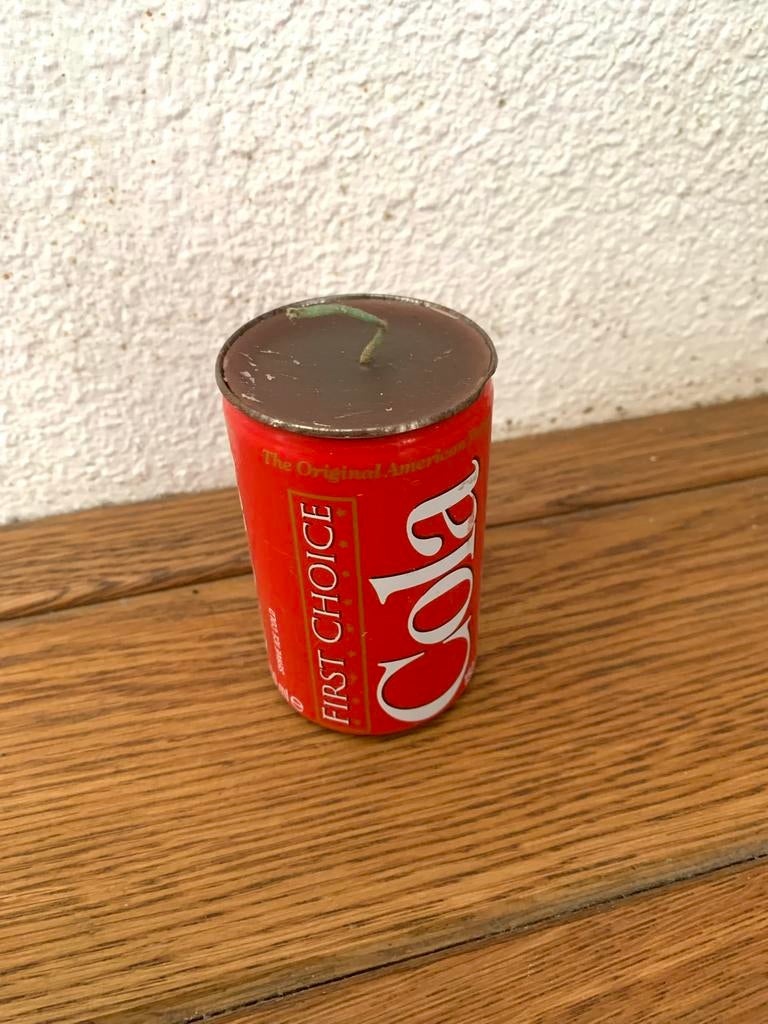 Prachtige First Choise cola kaars, Verzamelen, Ophalen of Verzenden, Zo goed als nieuw, Reclamebord