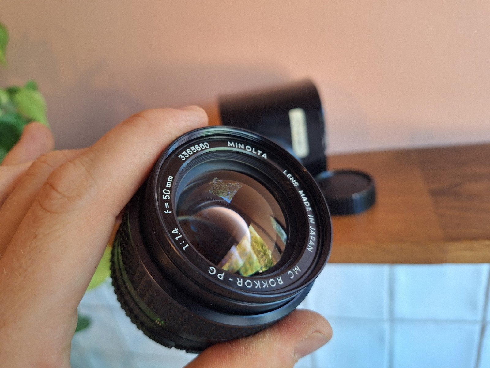Minolta MC ROKKOR PG 50mm 1.4, Ophalen of Verzenden, Standaardlens, 50 mm, Minolta