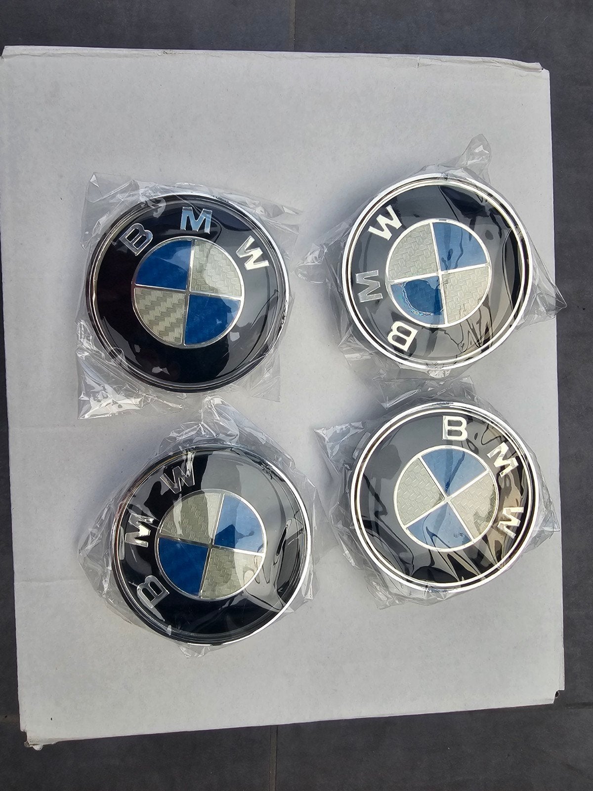 BMW Nieuw Naafdoppen set 72.6mm, Auto diversen, Wieldoppen, Ophalen, Nieuw