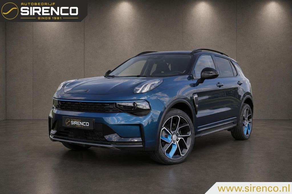 Sirenco is uw Lynk & Co specialist | ruime voorraad | 01 phe, Auto's, Stof, Met garantie (alle), Blauw, 120 €/maand