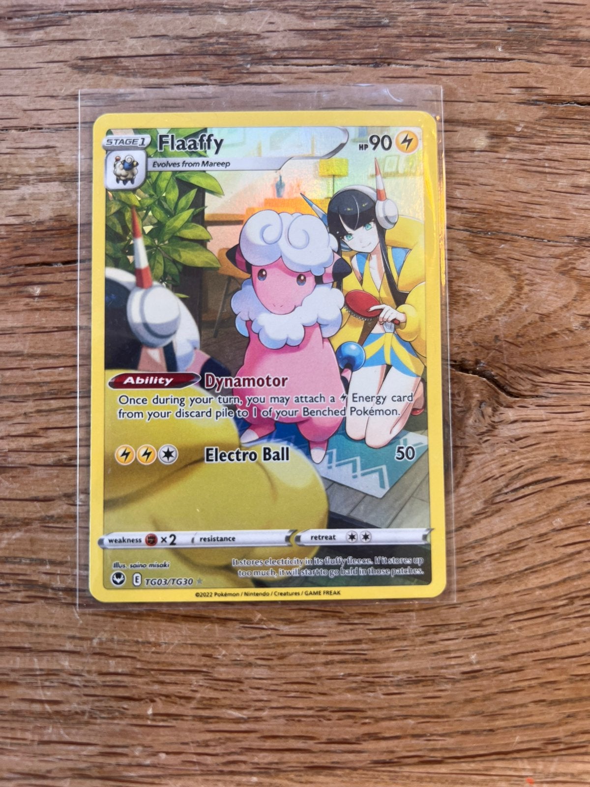 Flaaffy pokemon kaart, Ophalen of Verzenden, Nieuw, Losse kaart