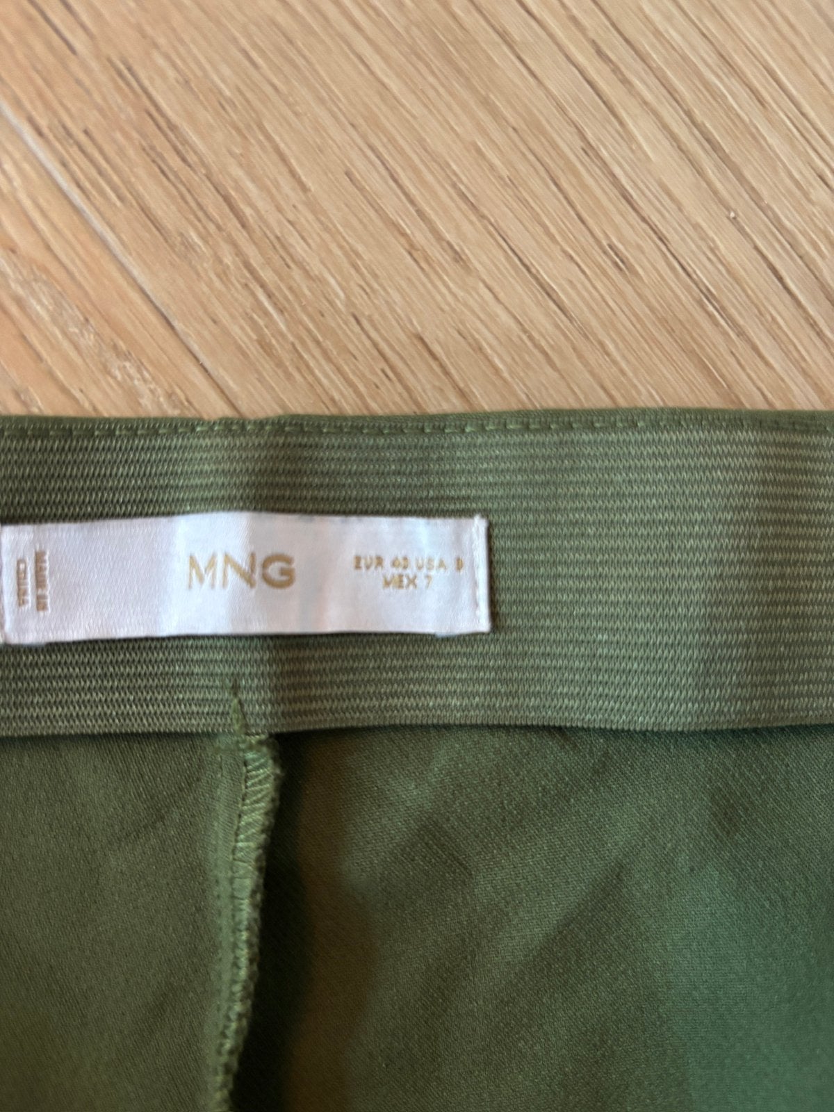 Mango broek groen, Ophalen of Verzenden, Zo goed als nieuw, Groen