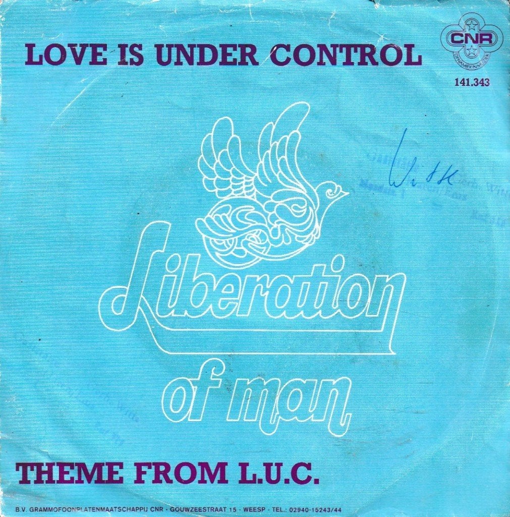 Liberation of Man - Love is under control, Gebruikt, 7 inch, Single, Ophalen of Verzenden