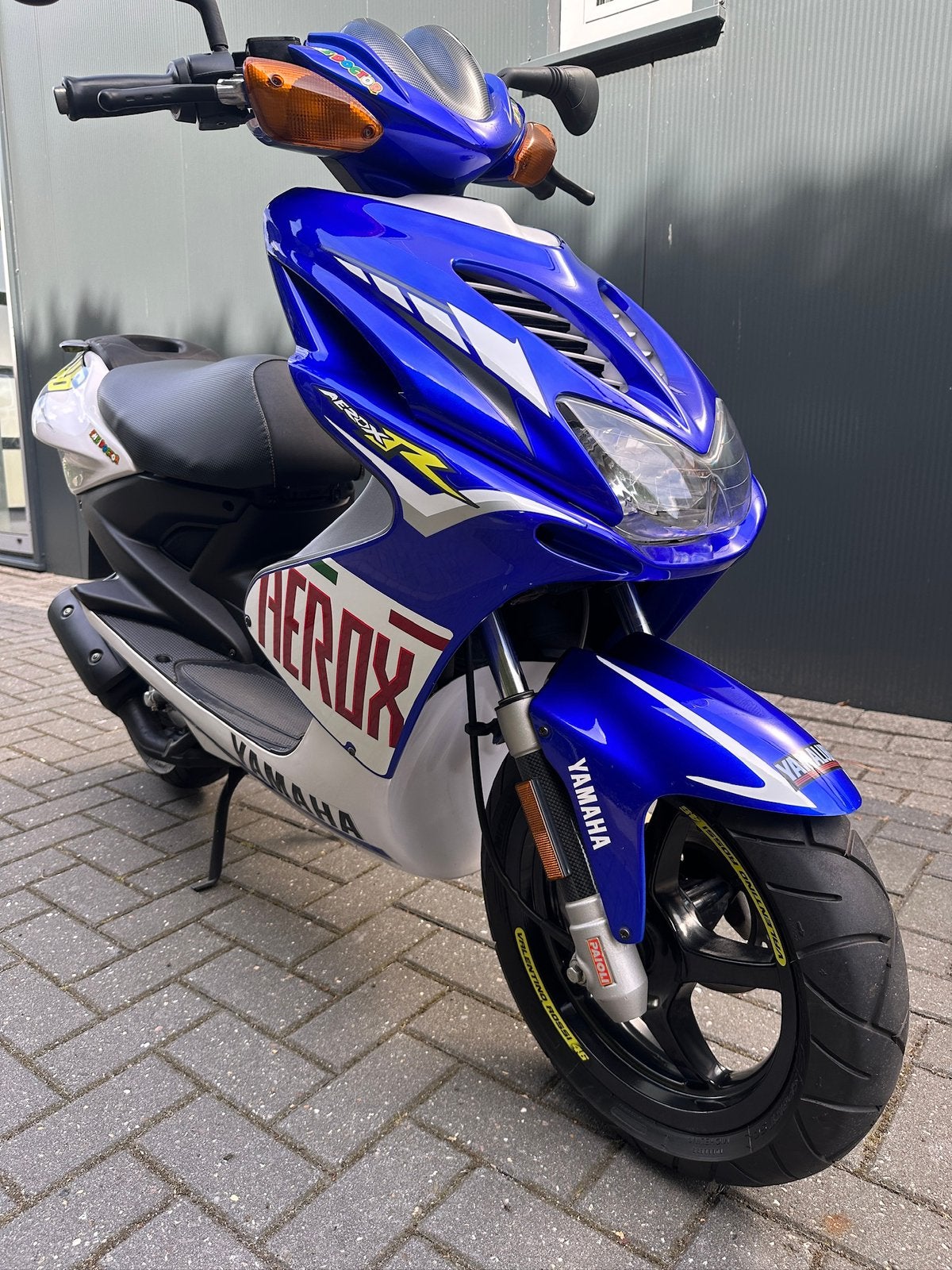 Originele Yamaha Aerox Rossi Edition (met NL kenteken), Ophalen, Aerox, Maximaal 45 km/u, Zo goed als nieuw