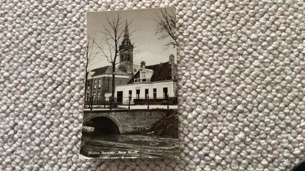 Ansichtkaart Midden Beemster “Betje Wolff” jaren ‘50. 971, Ophalen of Verzenden, 1940 tot 1960, Gelopen, Noord-Holland