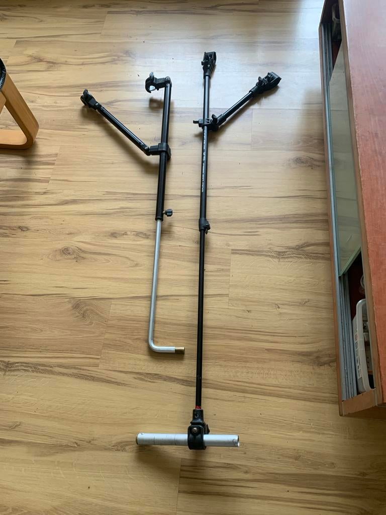Feeder armen: Rive 1.2m en Preston Offbox XS 1.4m, Ophalen of Verzenden, Zo goed als nieuw