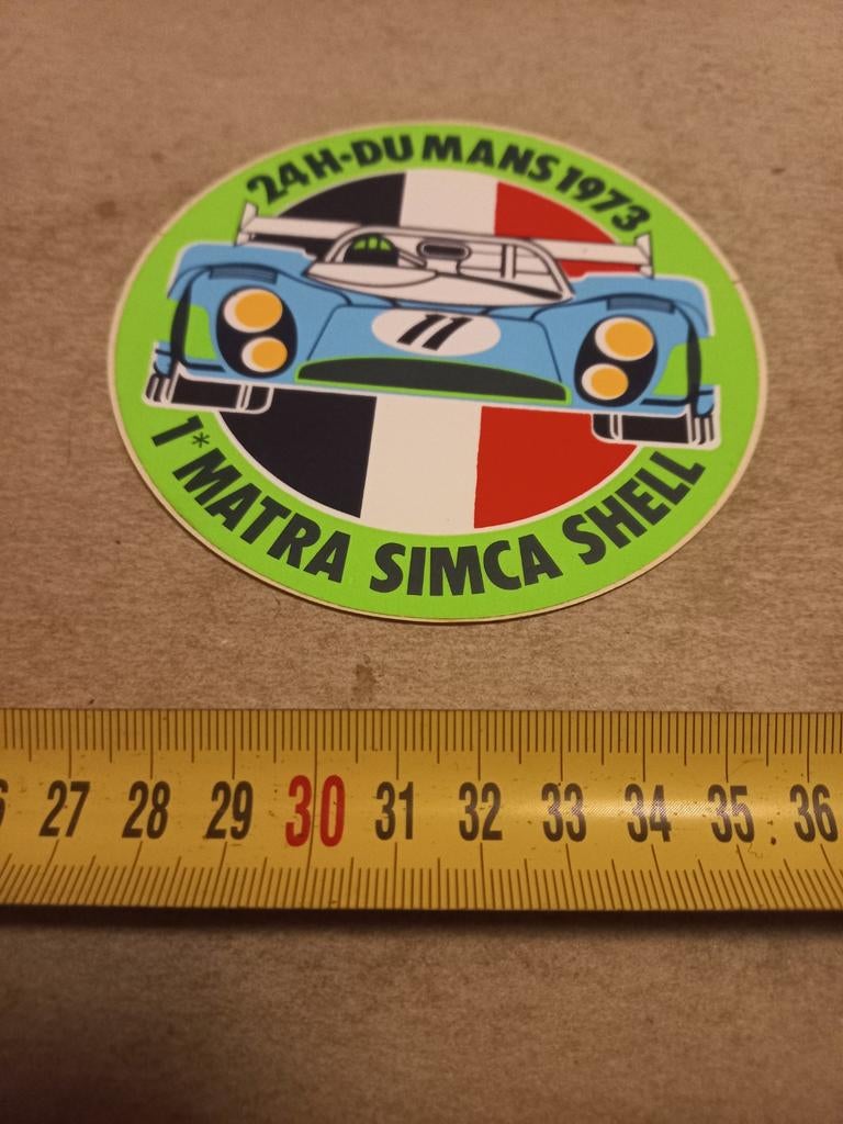 24h du mans 73 1 matra simca shell, Ophalen of Verzenden, Nieuw