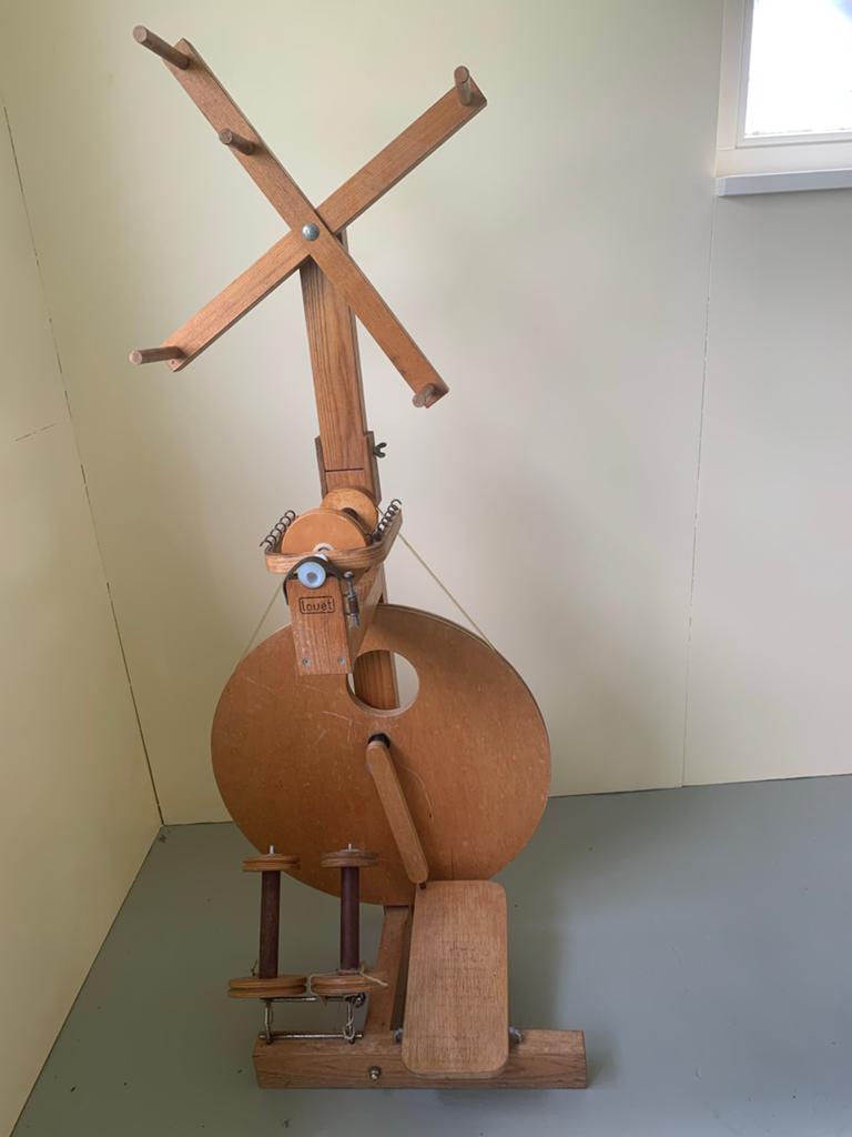 Spinnewiel Louet S10, Ophalen, Gebruikt, Spinnewiel
