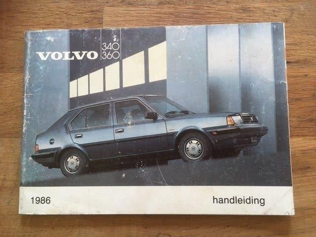 Handleiding   Volvo   340 360 -           1986            NL, Ophalen of Verzenden
