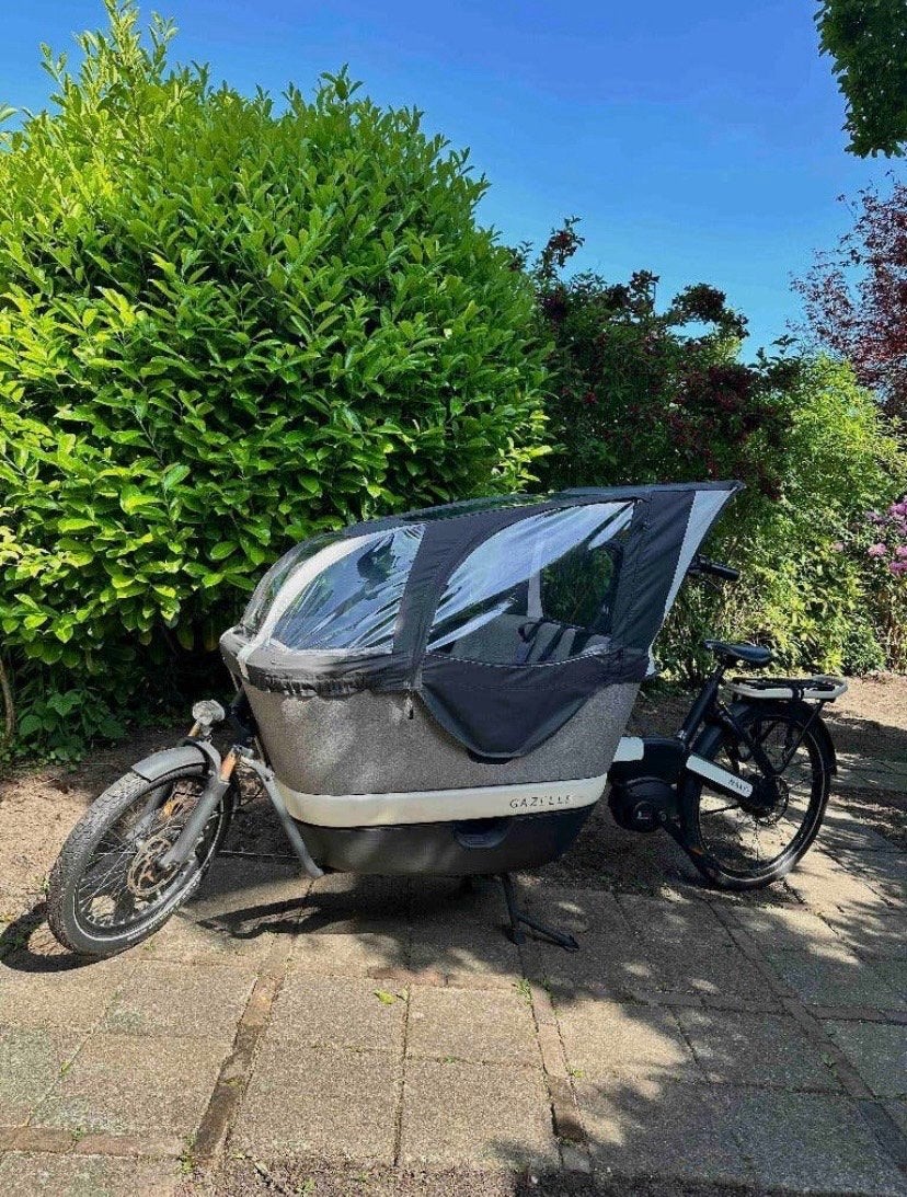 COMPLEET GAZELLE MAKKI LOAD Performance 2023, Fietsen en Brommers, Fietsen | Bakfietsen, 4 kinderen of meer, Huif, Ophalen of Verzenden
