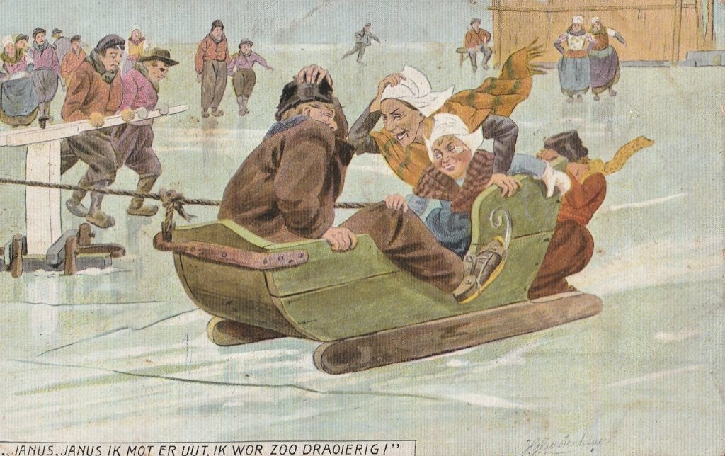 Gerstenhauer - 840 - twa : Volendam - "IJspret", Verzenden, Voor 1920, Noord-Holland