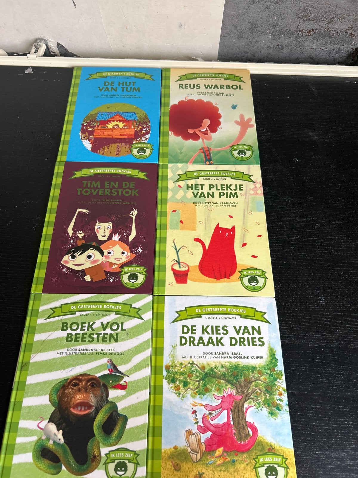 6 Kinderboeken voor Groep 4 - De Gestreepte Boekjes, Ophalen of Verzenden, Zo goed als nieuw, Fictie algemeen
