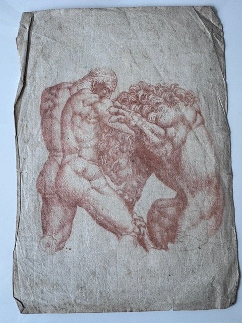 antieke tekeningen, Ophalen of Verzenden