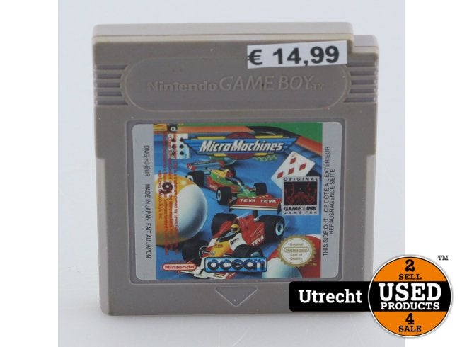 Nintendo Gameboy Micro Machines Losse Cassette