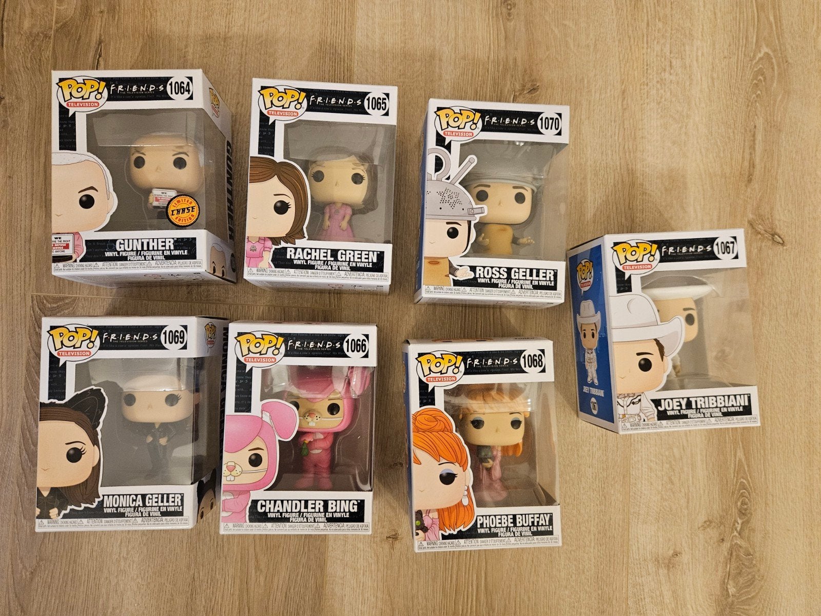 Funko Pop! Friends Collectie (7 stuks), Ophalen of Verzenden, Nieuw