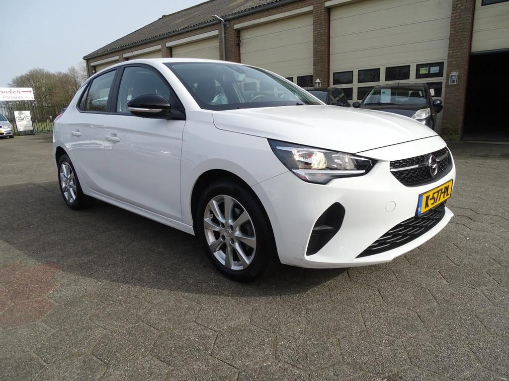 Opel Corsa 1.2 Edition AIRCO/LMV/CRUISE/APPLE CARPLAY/5 DEUR, Voorwielaandrijving, Stof, Wit, Origineel Nederlands