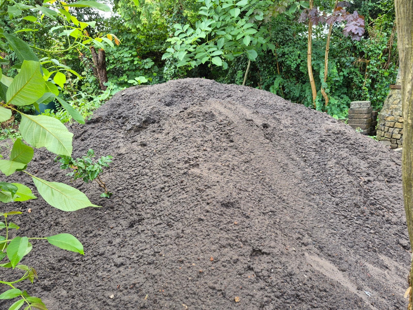 Gratis puinvrij zwart zand, Tuin en Terras, Zand, Ophalen, Gebruikt, Ophoogzand