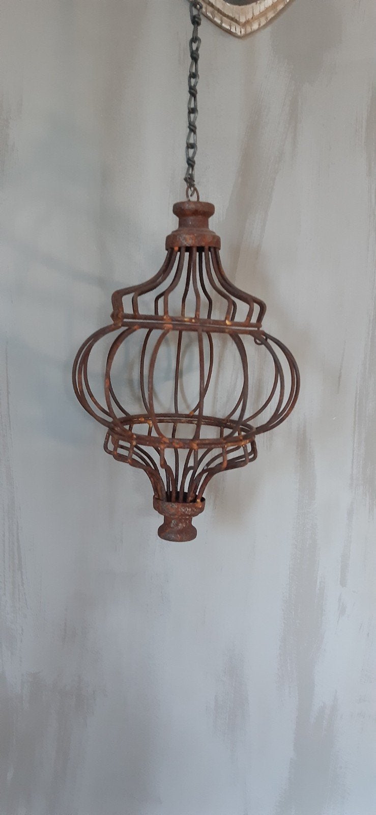 roestige hanger 23 cm, Ophalen of Verzenden