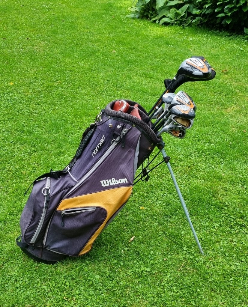 Complete Wilson X31 golfset , linkse set 12x, Ophalen, Gebruikt, Set, Overige merken