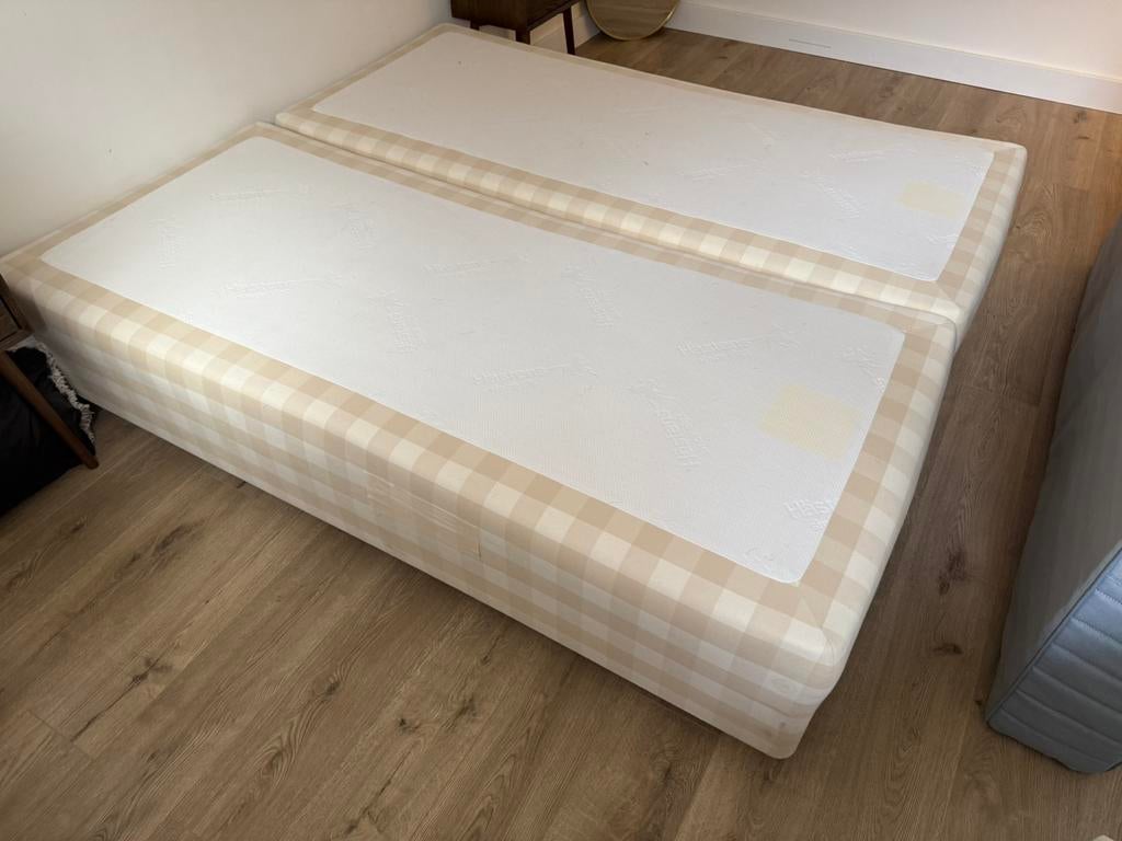 Hästens boxspring, Ophalen, Gebruikt, Tweepersoons, 180 cm