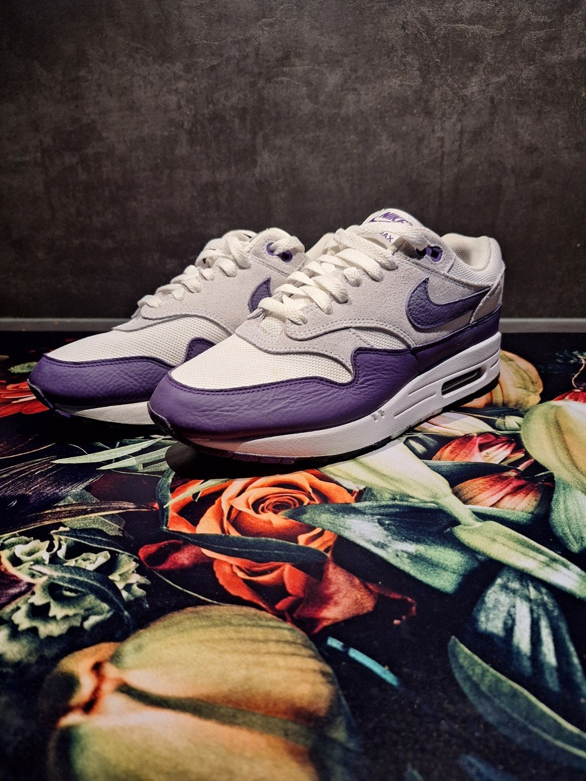 Nike Air Max 1 "Field Purple" 42.5, Ophalen of Verzenden, Zo goed als nieuw, Nike, Sneakers of Gympen
