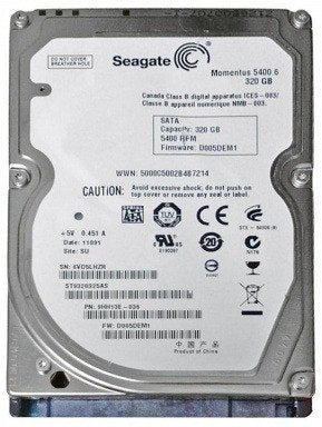 Seagate Momentus ST9320325AS 320GB HDD 2.5" SATA, Intern, Gebruikt, 320GB, Ophalen of Verzenden