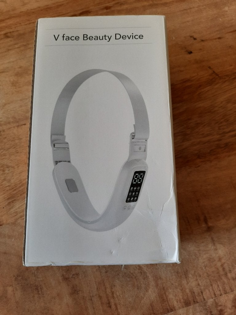 V-Face Beauty Device (Model HY49) - EMS Gezichtstrainer, Ophalen of Verzenden, Zo goed als nieuw, Gehele gezicht