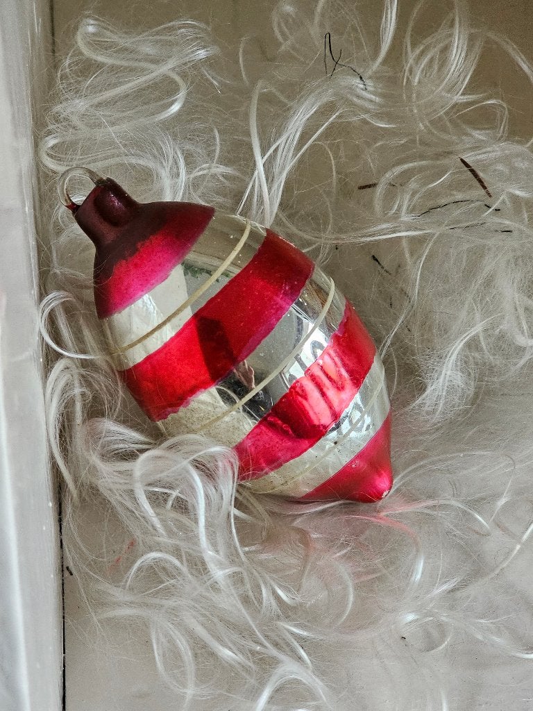 Oude Antieke AJEKO kerstbal / grote OLIJF nr.32, Diversen, Ophalen of Verzenden