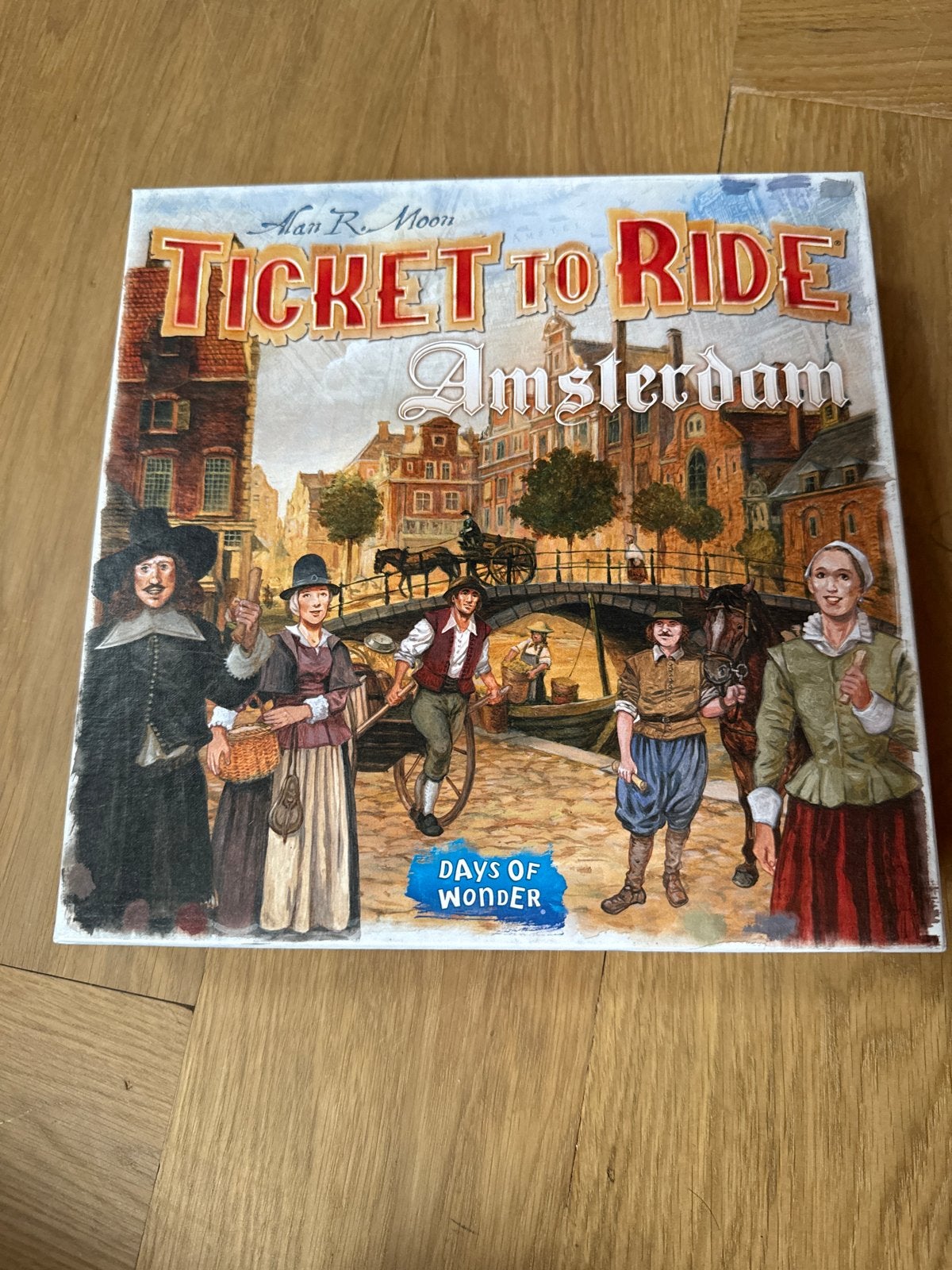 Ticket to Ride Amsterdam bordspel, Hobby en Vrije tijd, Gezelschapsspellen | Bordspellen, Ophalen of Verzenden, Zo goed als nieuw