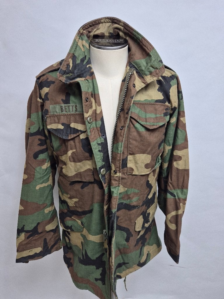 US Army M65 Camo parka, maat Small Long, 1989, Verzamelen, Militaria | Algemeen, Ophalen of Verzenden, Landmacht, Amerika, Kleding of Schoenen