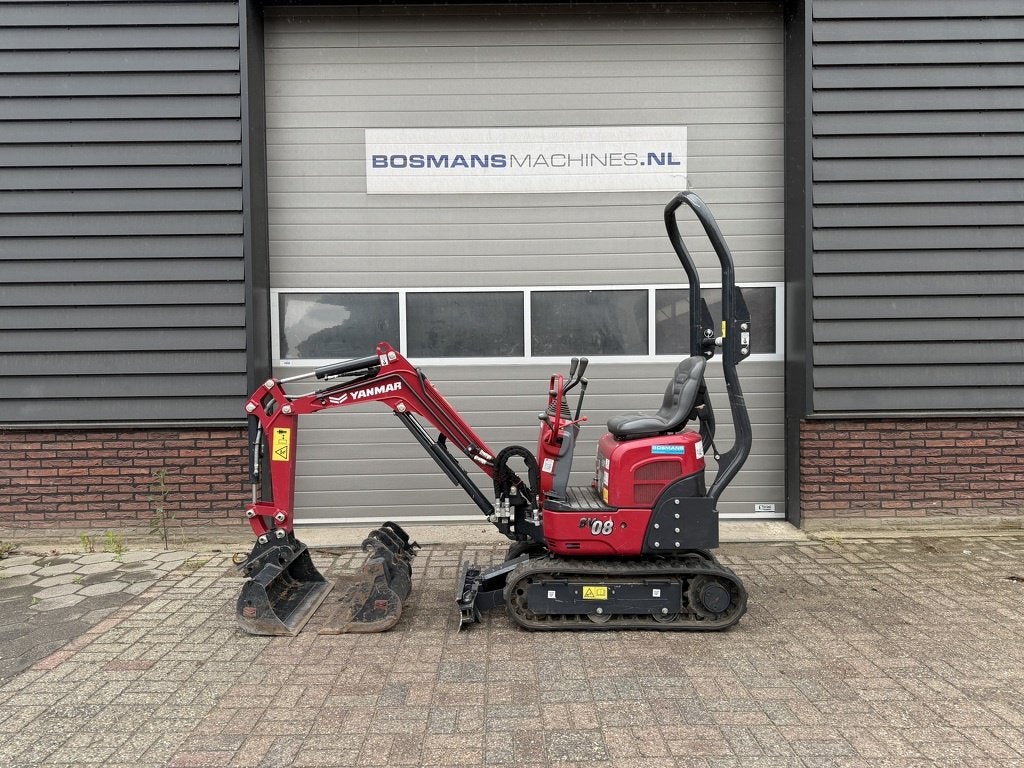 Yanmar SV08 minigraver BJ 2023, Zakelijke goederen, Machines en Bouw | Kranen en Graafmachines, Yanmar Eur, Reception-yeu@yanmar.com